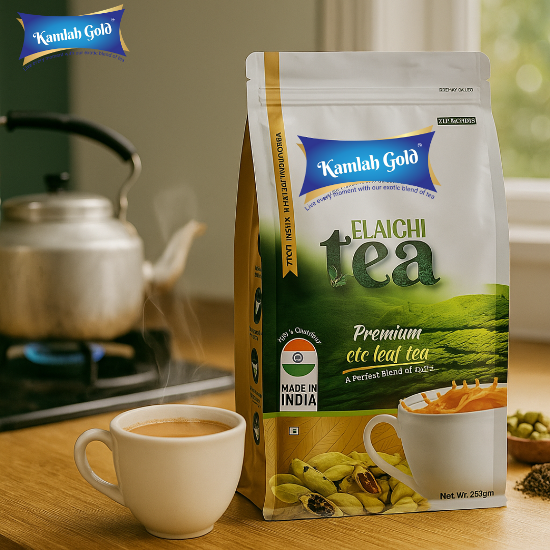 Kamlah Gold Elaichi Tea – A Fragrant & Flavorful Chai Experience